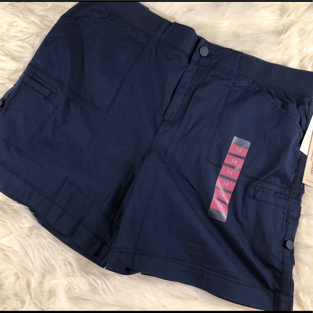 Khaki & Co navy shorts NWT